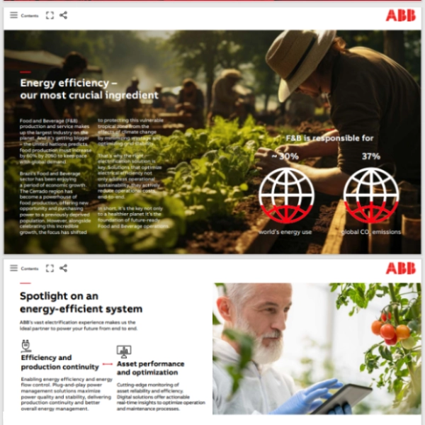 ABB – from case studies to sales presenters