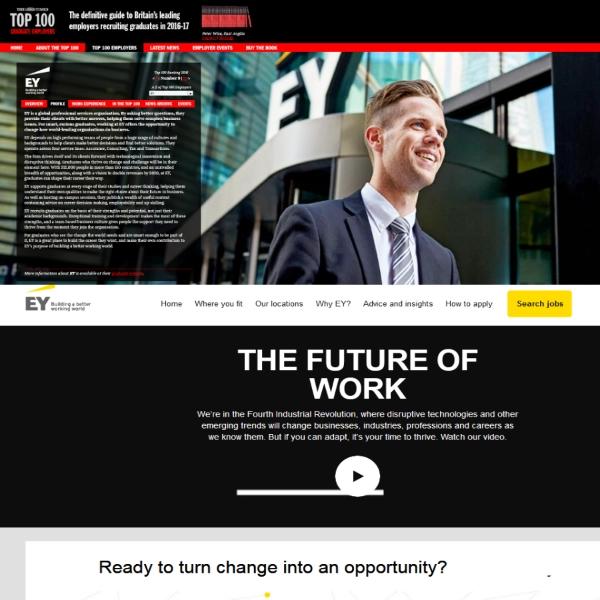 EY – identifying the future of work