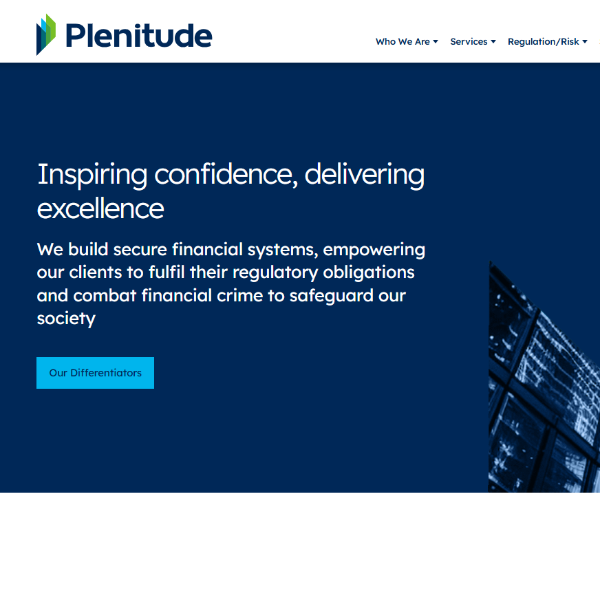 Plenitude – financial crime compliance