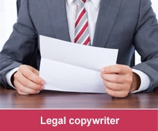 Legal copywriter