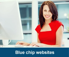 Website copywriting blue chip