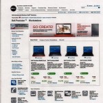 Dell Computers digital page content