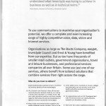 ntl - tech communications brochure content