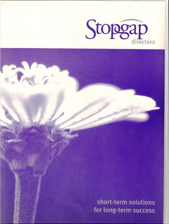 <b>Stopgap Directors</b> - brochure I