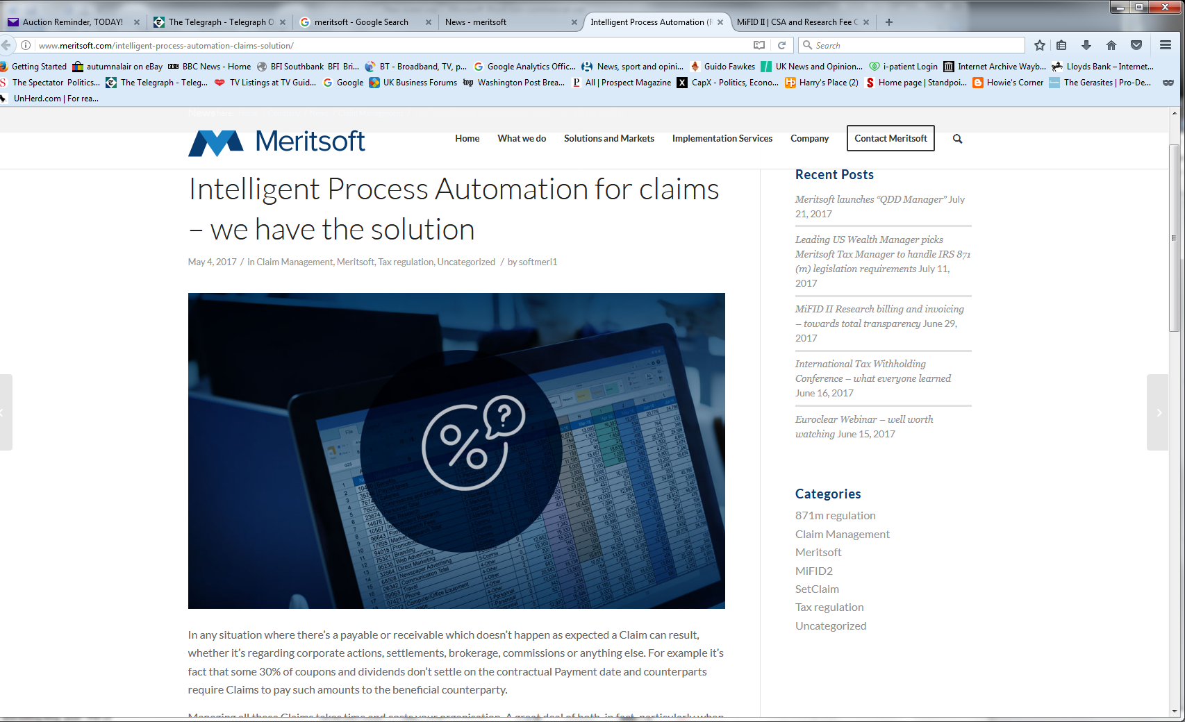 Meritsoft Financial Technology - blog post 1