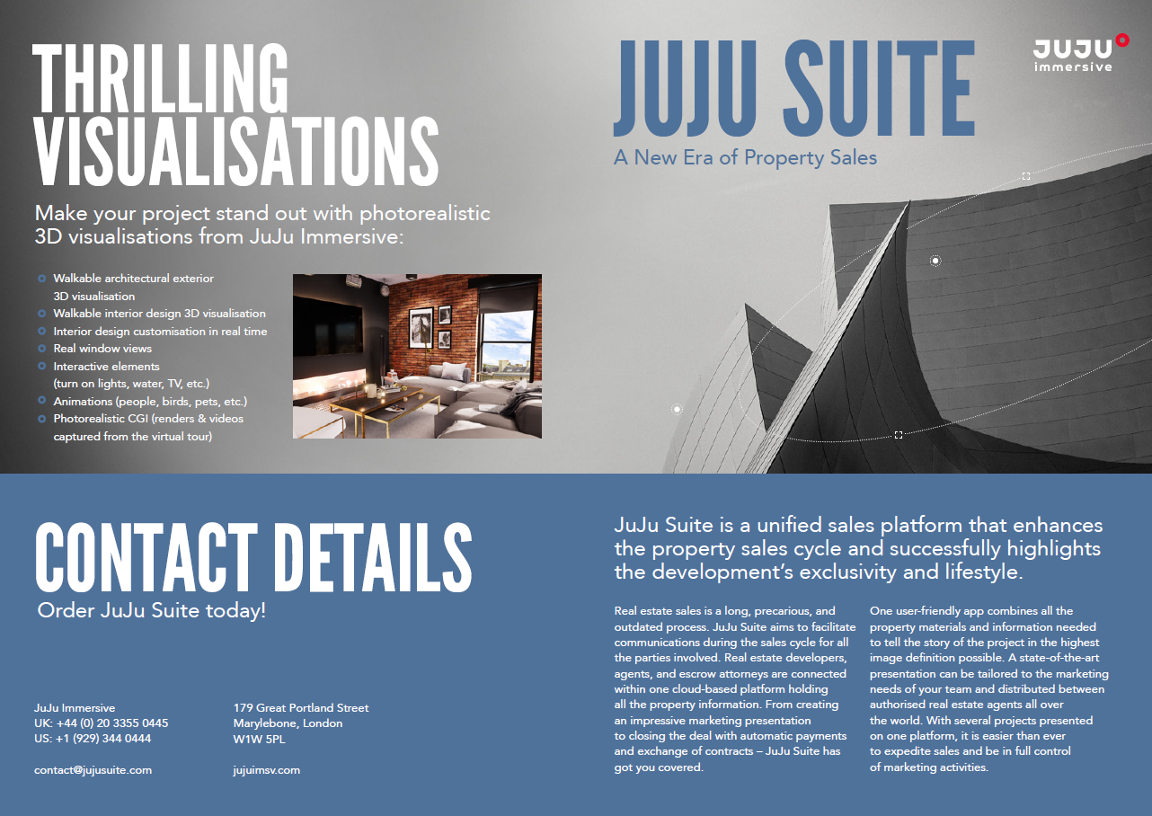 JuJu property sales platform