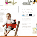 Stokke children's furniture - brochure content