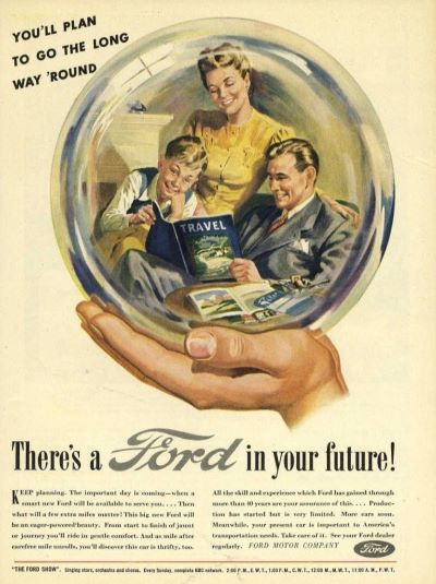 Vintage Ford advertisement