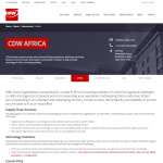 CDW Africa - web copy