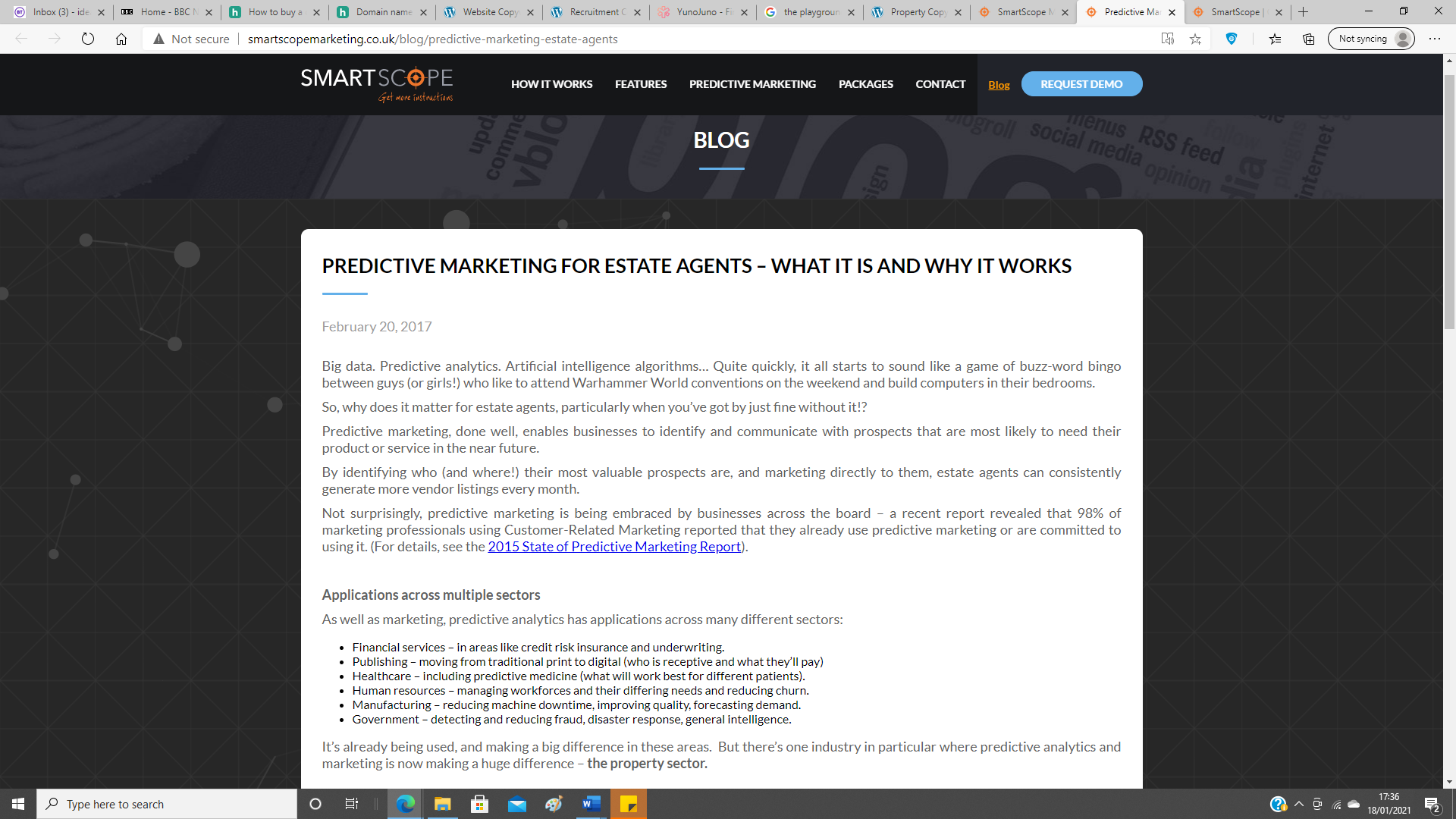 SmartScope property software - blog post 2