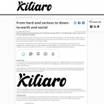 Kiliaro press release copy