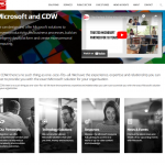 CDW - Microsoft partnership web copy
