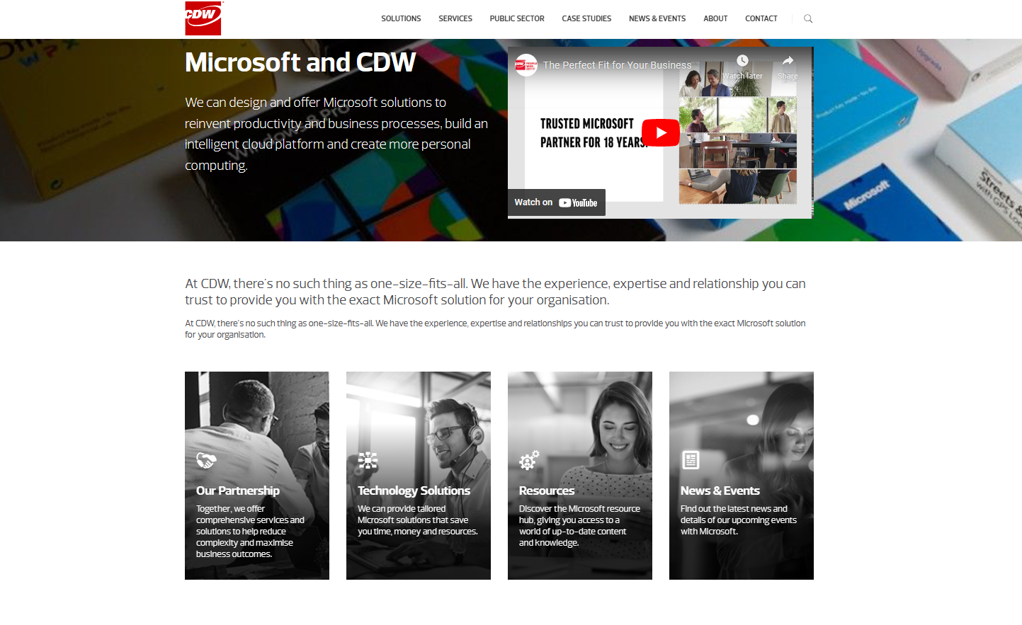 <b>CDW</b>: Microsoft Partners I