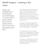 Wealth Dragons investor brochure copy