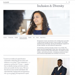 Lazard - recruitment and engagement microsite