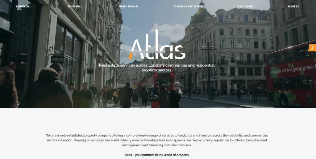 Atlas Property website