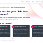 One Family - Child Trust Funds web copy